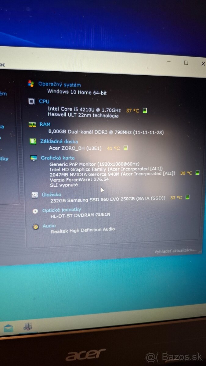 Acer aspire E5- 573 series - 7