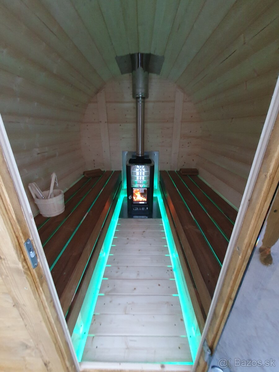 Fínska sudová sauna - 7