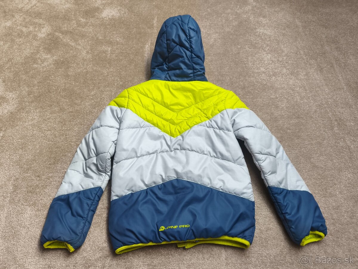 Predám zimnú bundu Alpine pro veľkosť 128-134 - 7