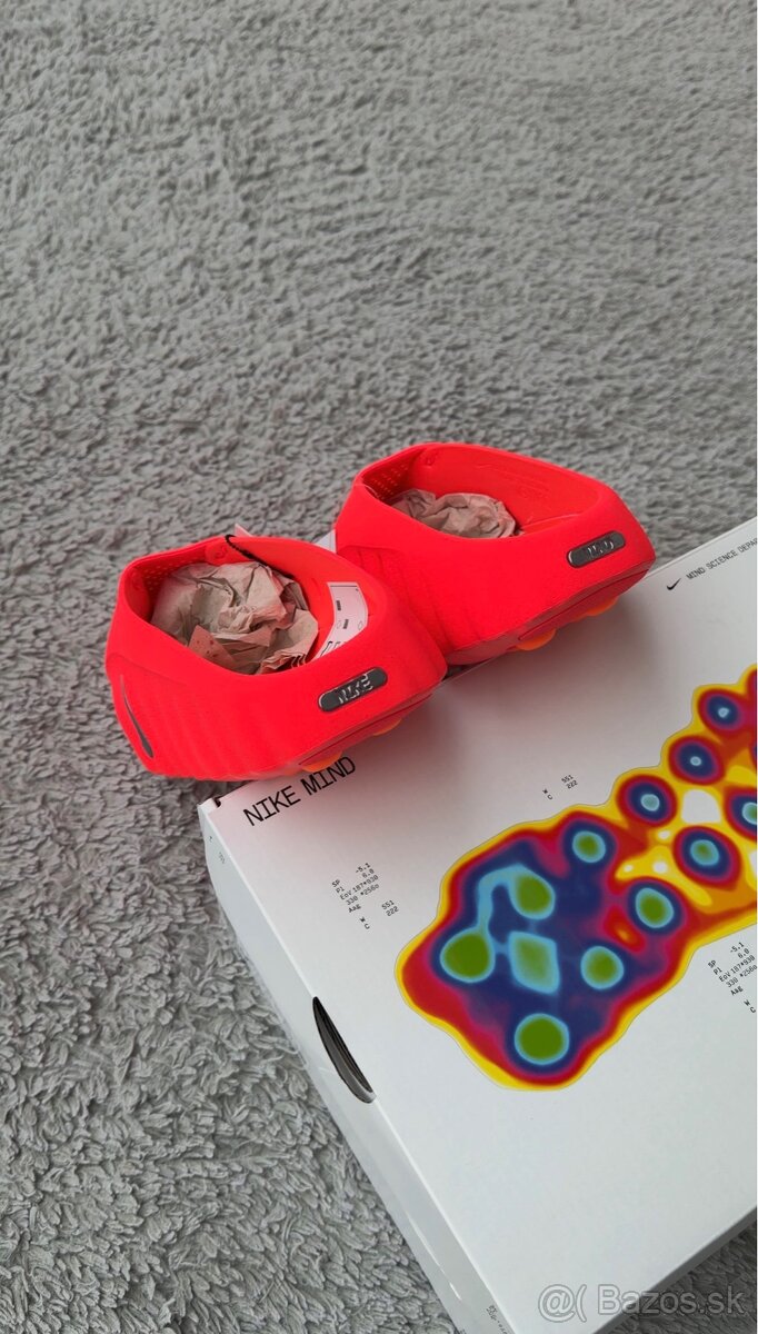 Nike Mind 001 Slide Solar Red - 7