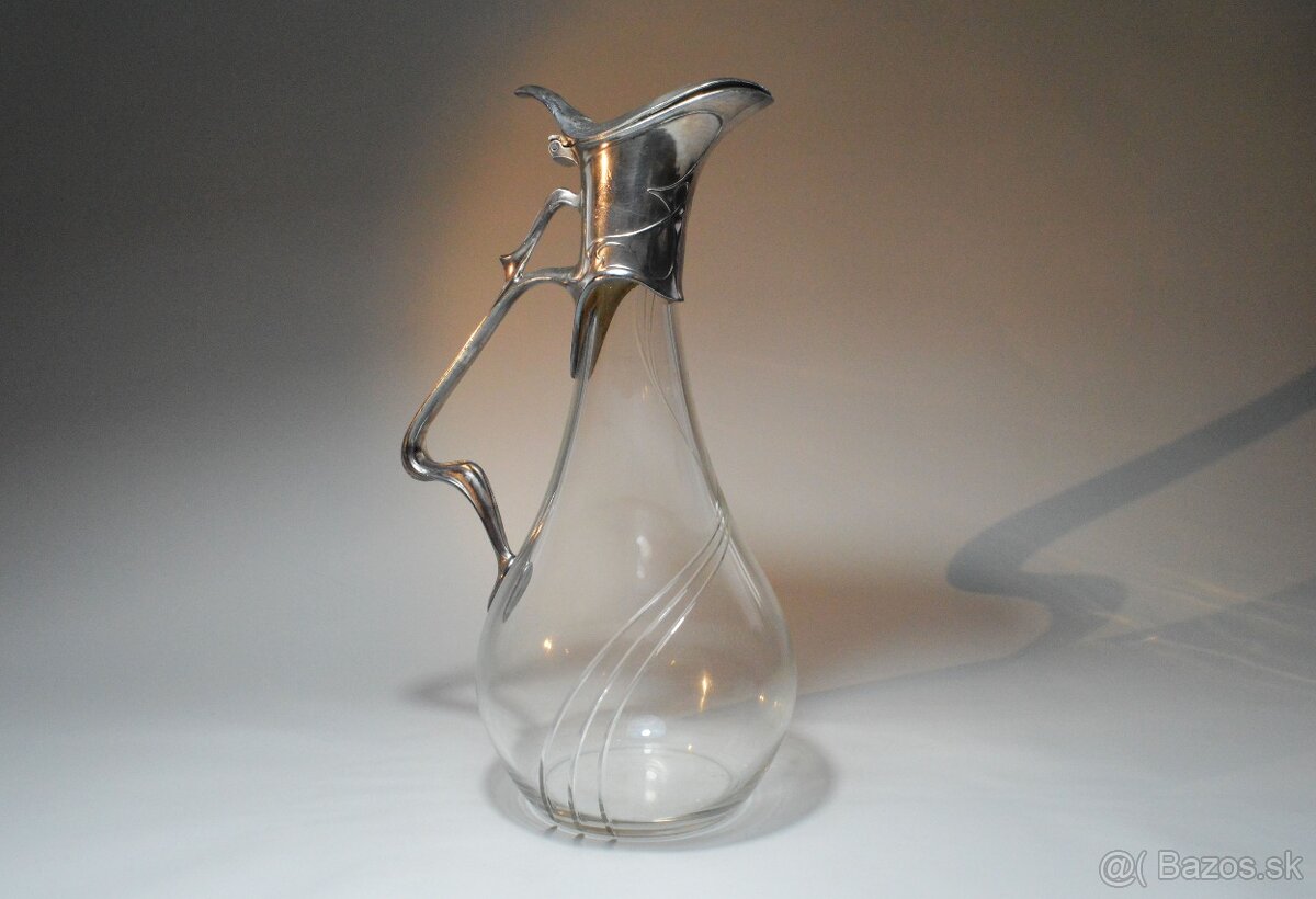 Secesná karafa na víno - 7