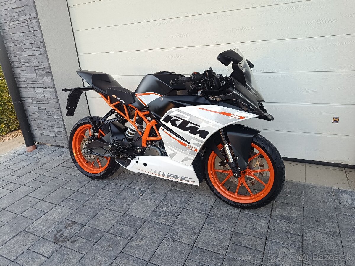 KTM RC 390 -32kW A2 -top stav - 7