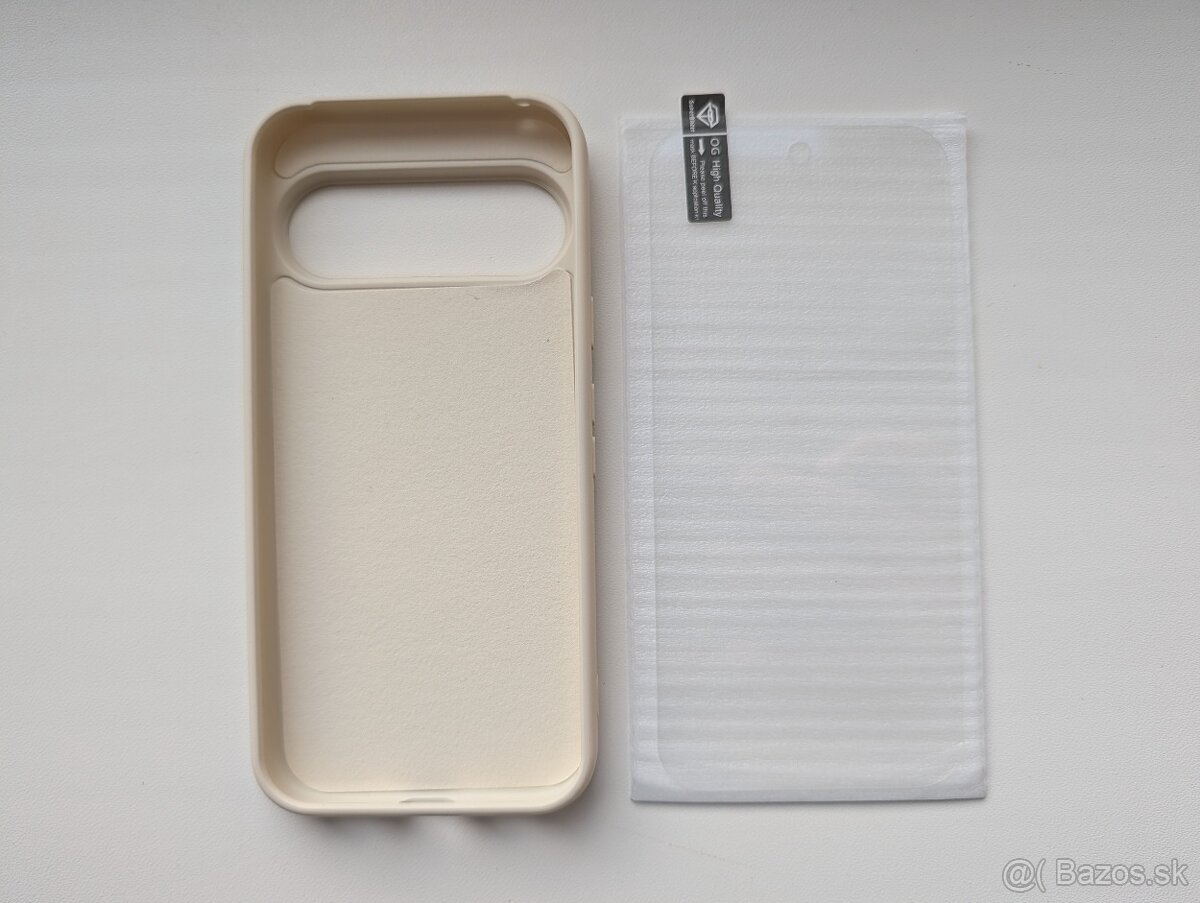 Biely (Porcelain) obal a 2x sklo Google Pixel 10 /10 Pro - 7