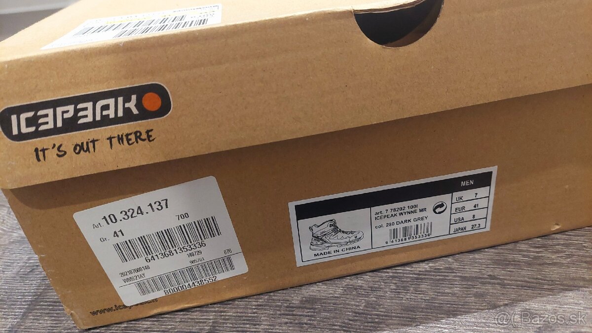 Turistické topánky veľ. 41 - 7