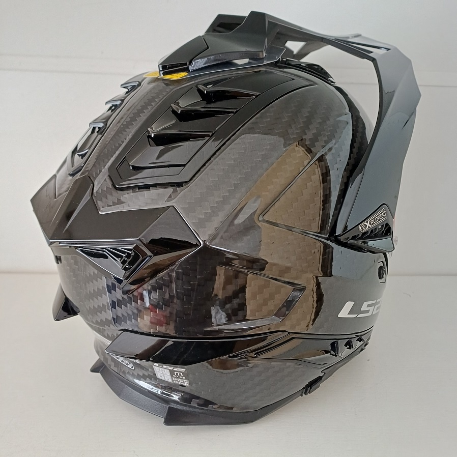 Enduro přilba LS2 Explorer Carbon Glos - 7