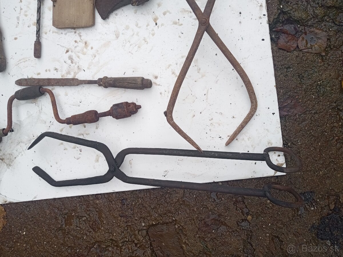 Staré náradie na dekoráciu - 7