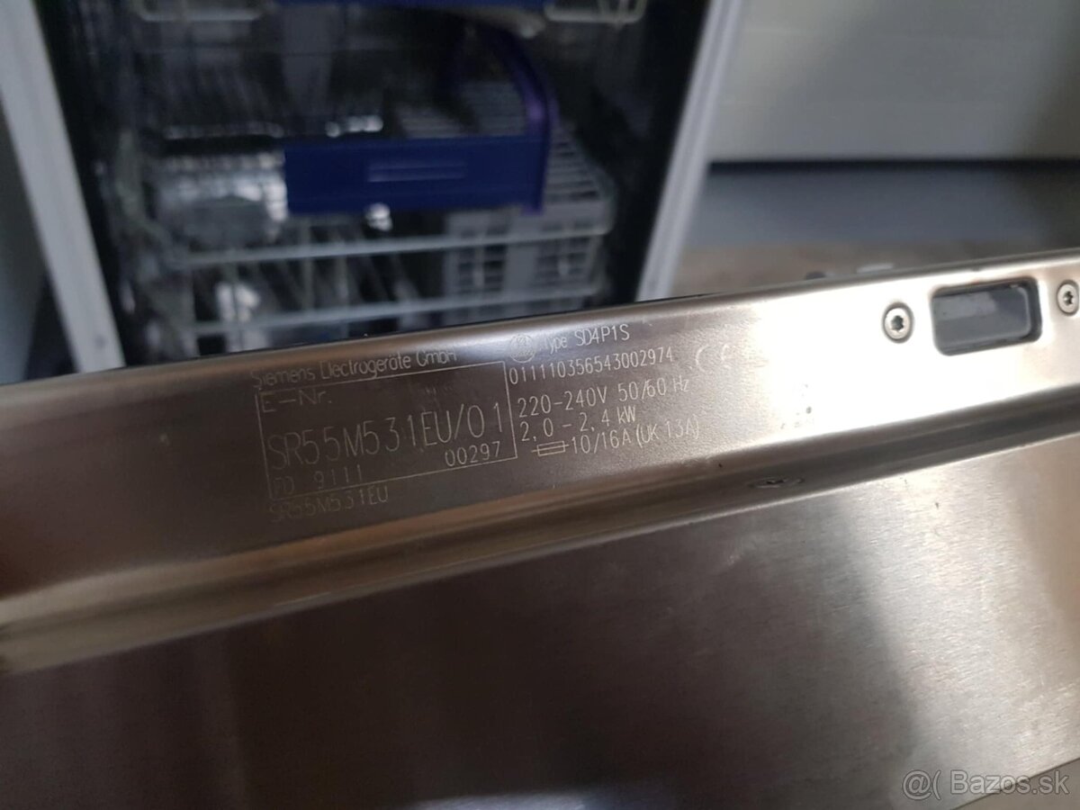 Umývačka riadu 45 cm Siemens - 7