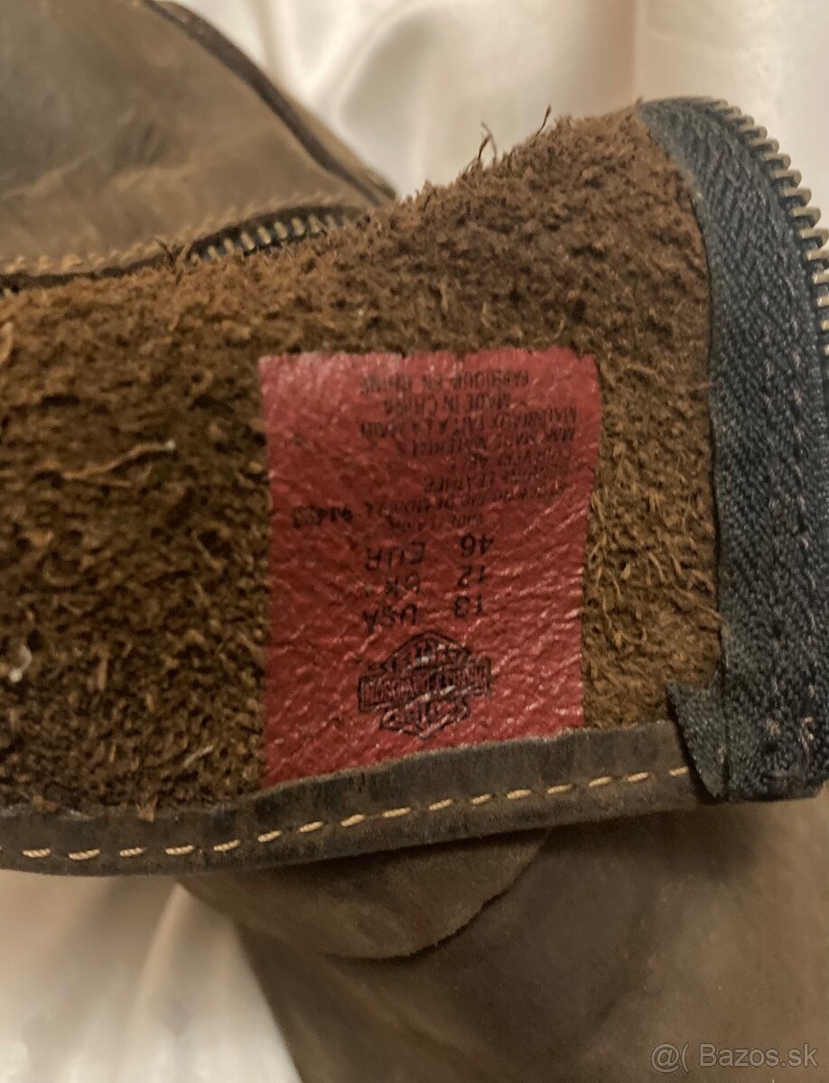 Harley Davidson kožené čižmi 46 - 7