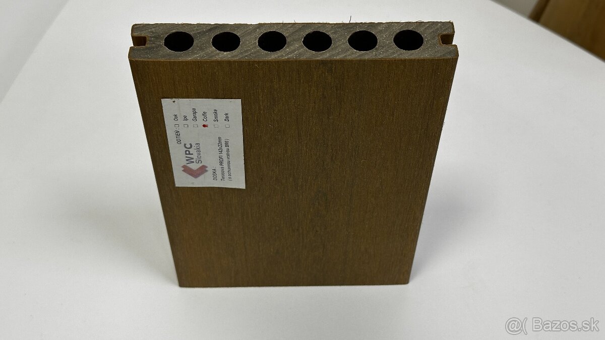 WPC Slovakia PROFI duta 142x22mm - Coffe - 7