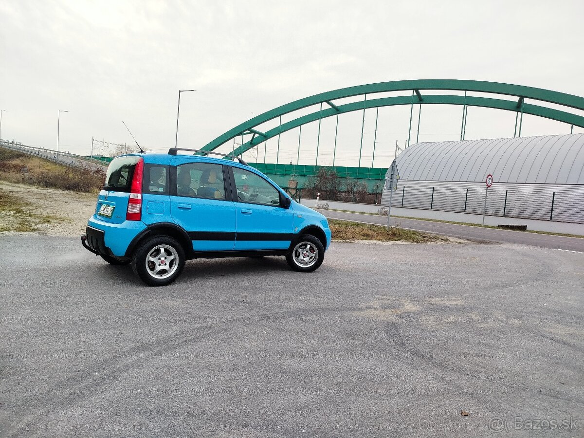 Fiat panda 1.2i 44kw benzín 4x4 rv.2006 climbing 4wd - 7