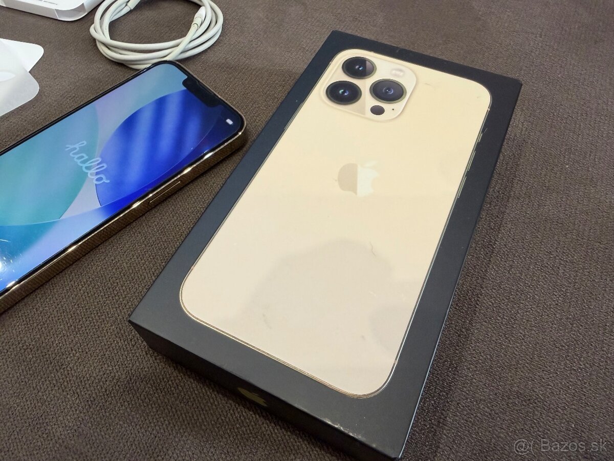Apple iphone 13 pro gold TOP STAV - 7