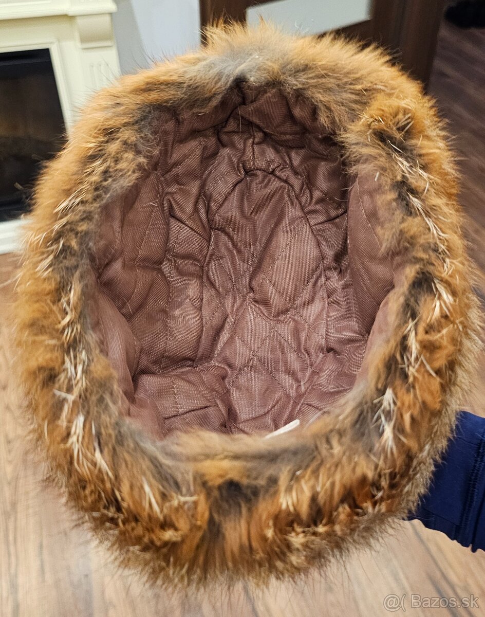 Hrdzavá líška kožuch aj čiapka - 7
