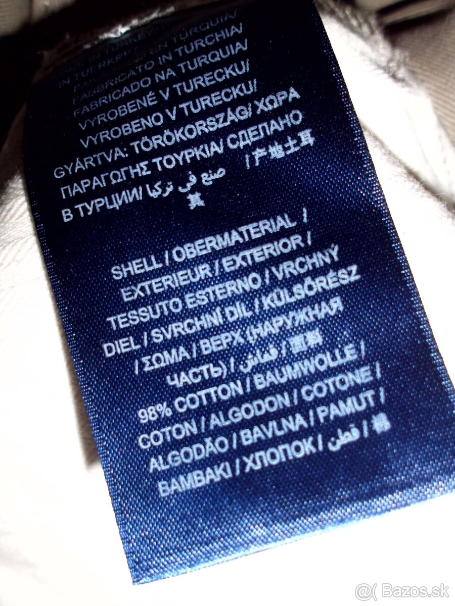 Gant pánske chino nohavice s elastan. L 38/34 - 7