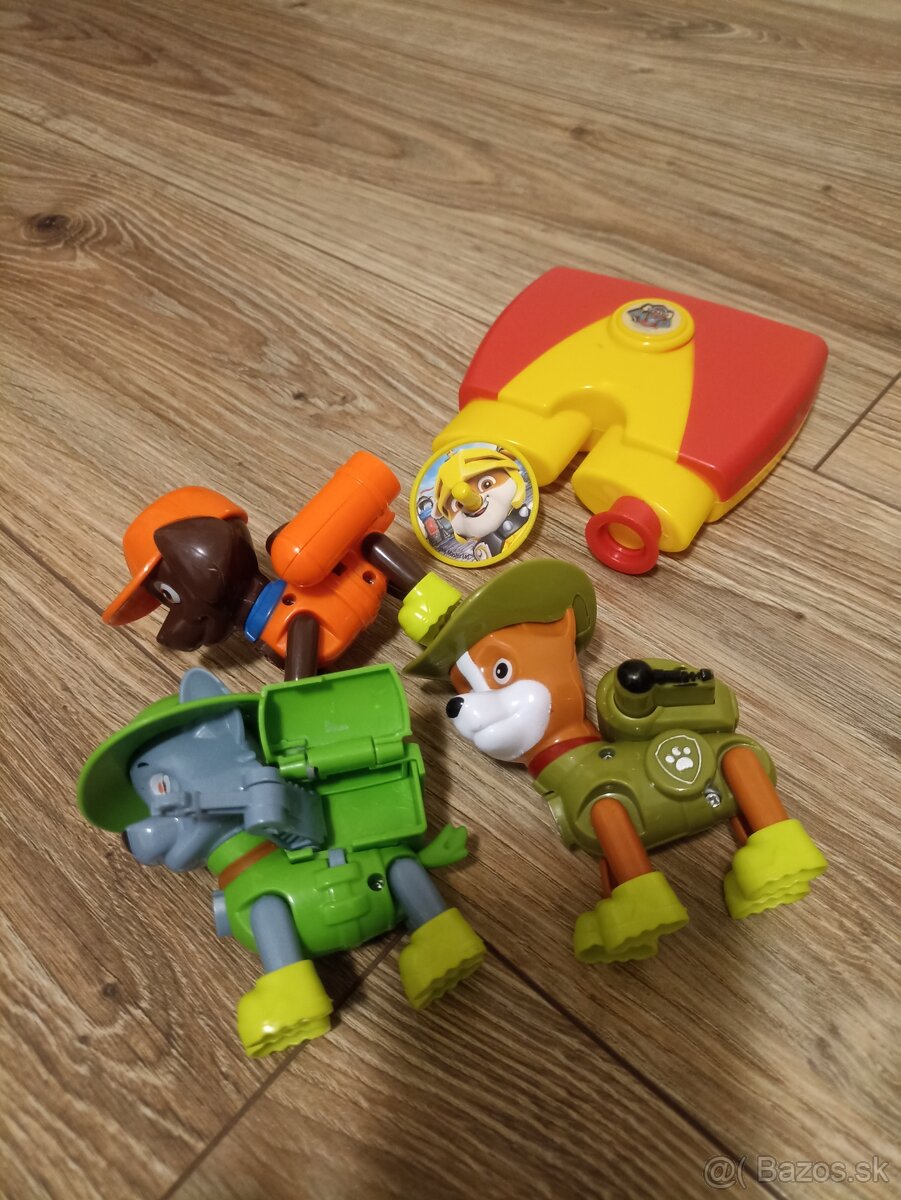 Predám vežu labková patrola plus autá plus postavičky - 7
