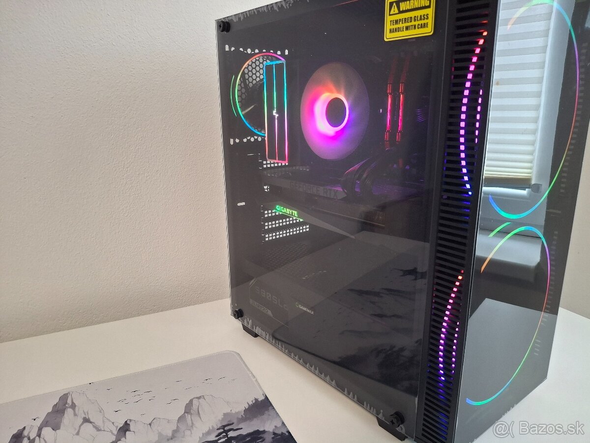 Výkonné PCčko na hranie a prácu 8jadro R7 a RTX3070 TOP - 7