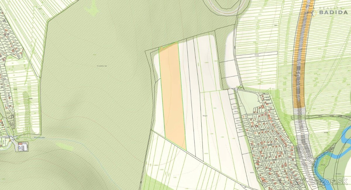 Pozemok 35793m2, možnosť výstavby obyt.zóny, Košické Olšany - 7