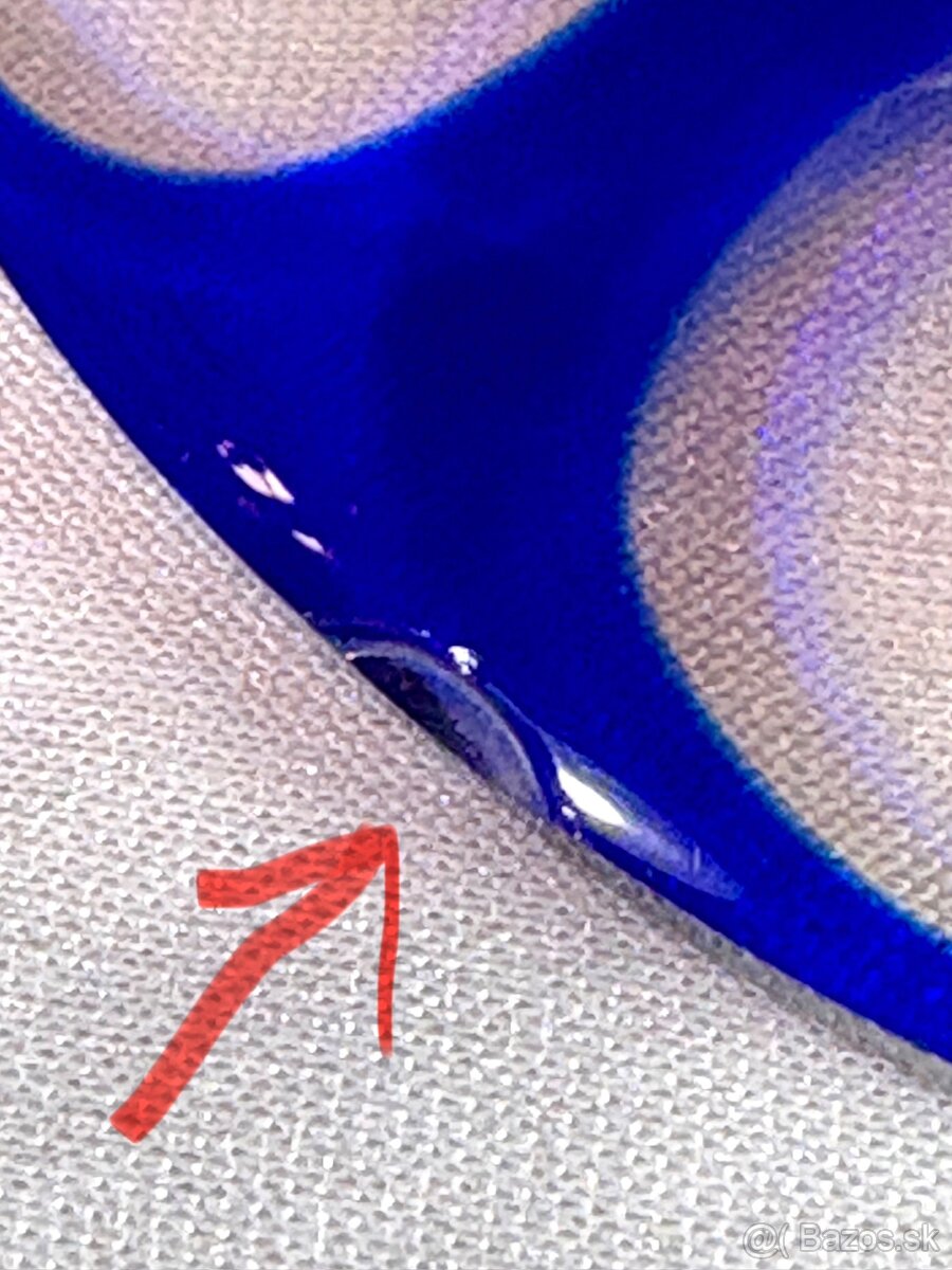 Vaza krištáľova, brusena - 7