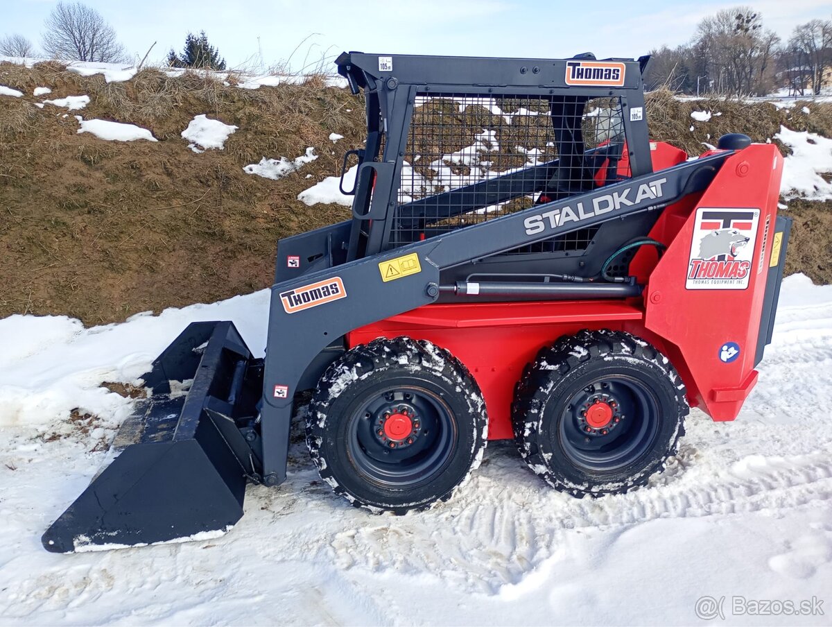 Šmykom riadený nakladač Thomas T133 - 7