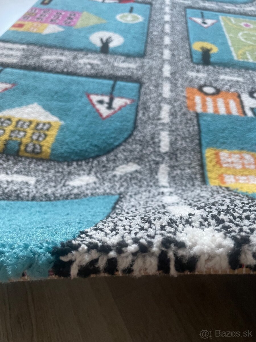 Detský koberec Mestečko/Doprava - 7