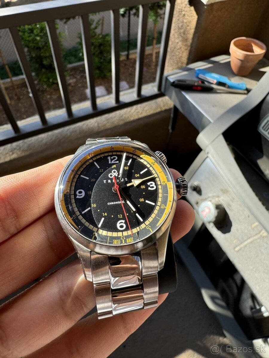 Tribus, model TRI-02, originál hodinky, stav NOVÉ - 7
