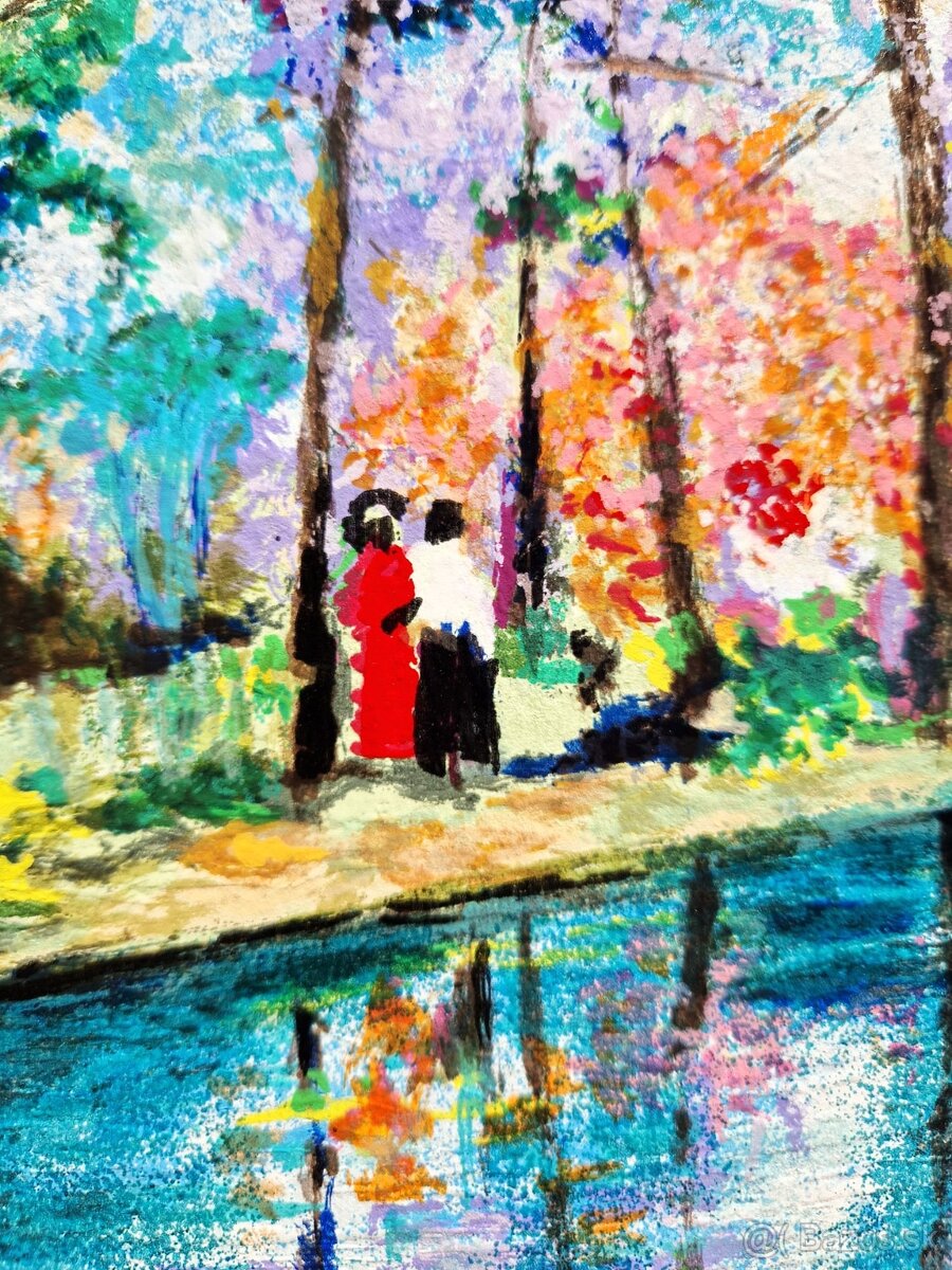 DIMITRI POLAK - (Serigrafia) , podpísaná (impressionizmus) - 7