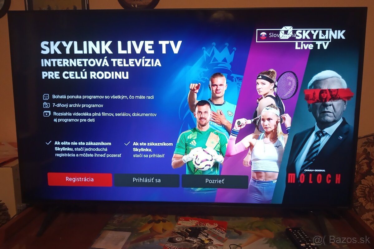 Predám Smart LED 4K UHD TV LG43NANO753 108cm - 7