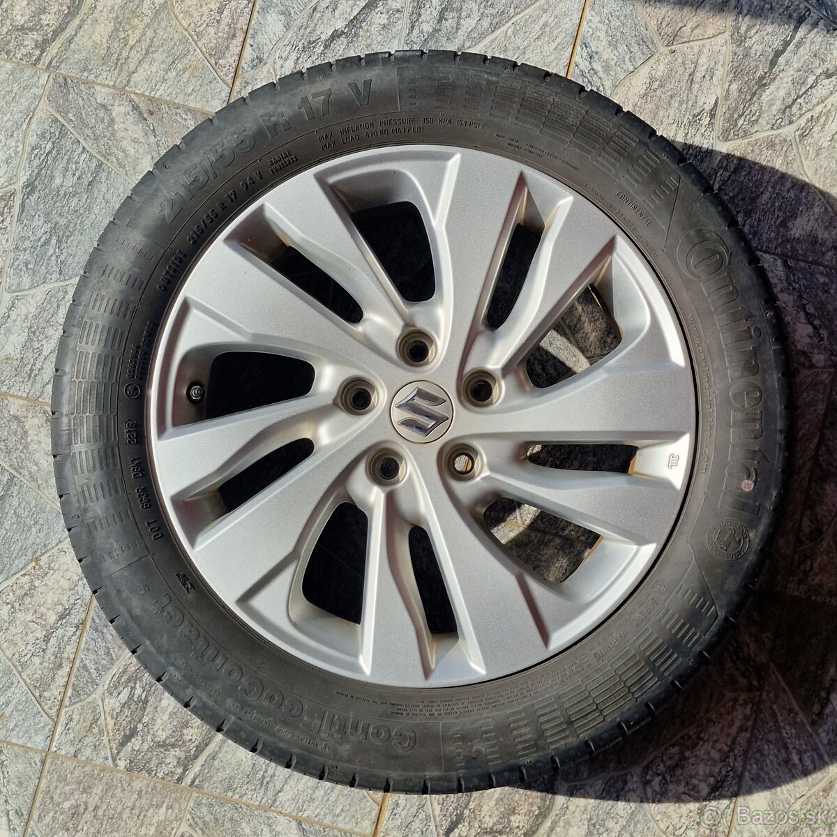 215/55 R17 Alu kolesá Suzuki - 7