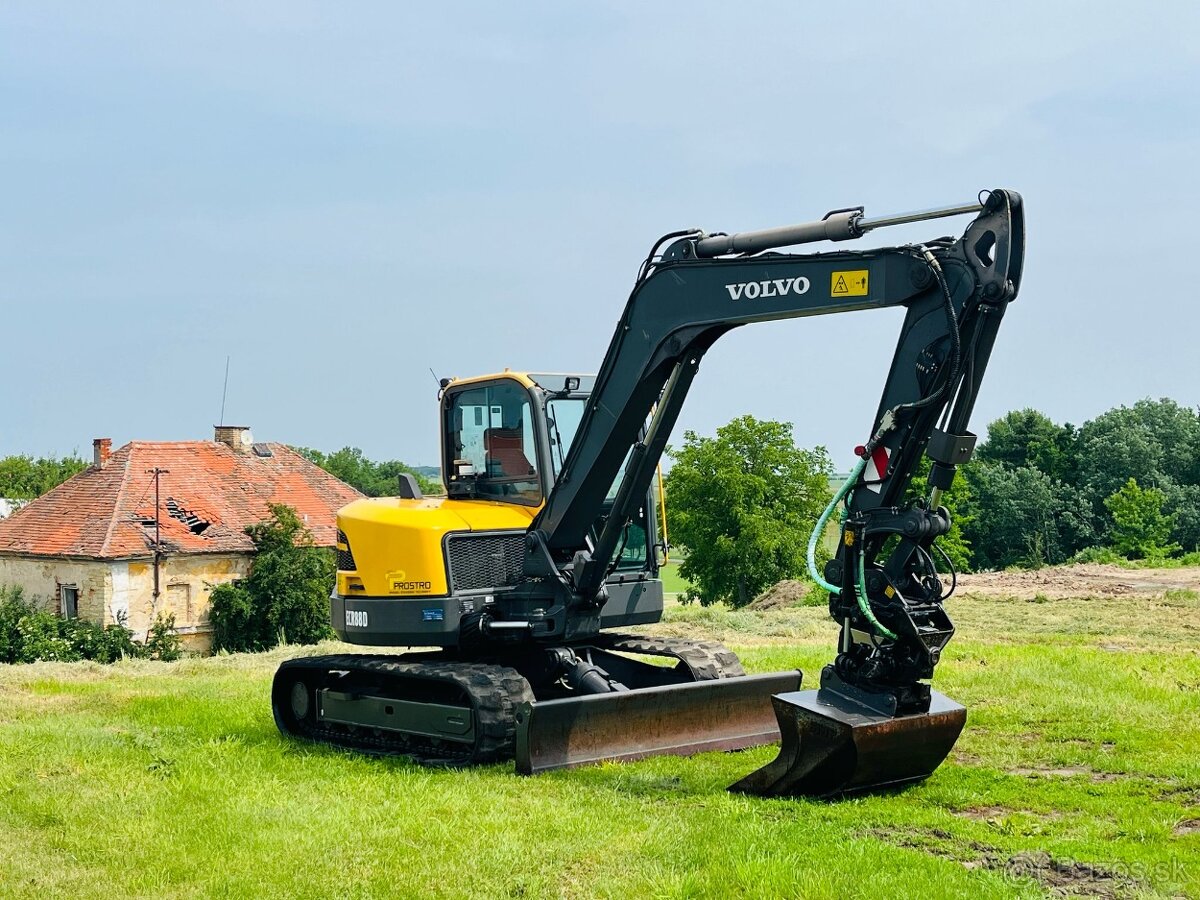 Pásové rypadlo Volvo ECR88D - 7