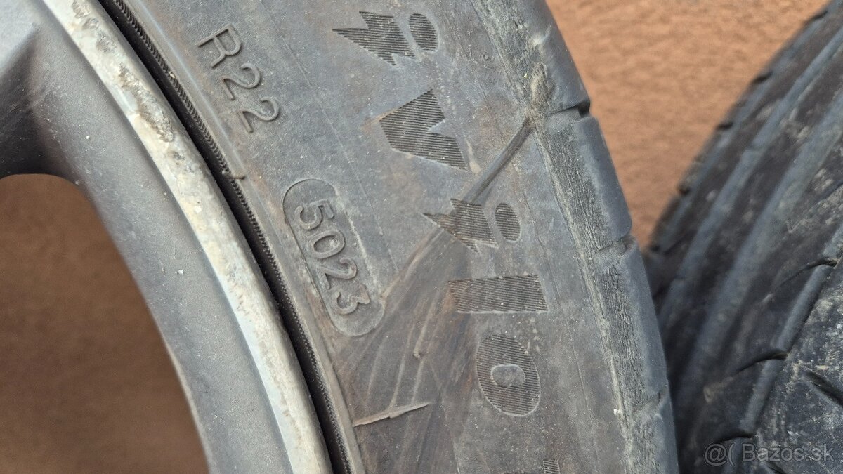 Predam kolesa Volkswagen 5x112 r18 +letne pneumatiky - 7