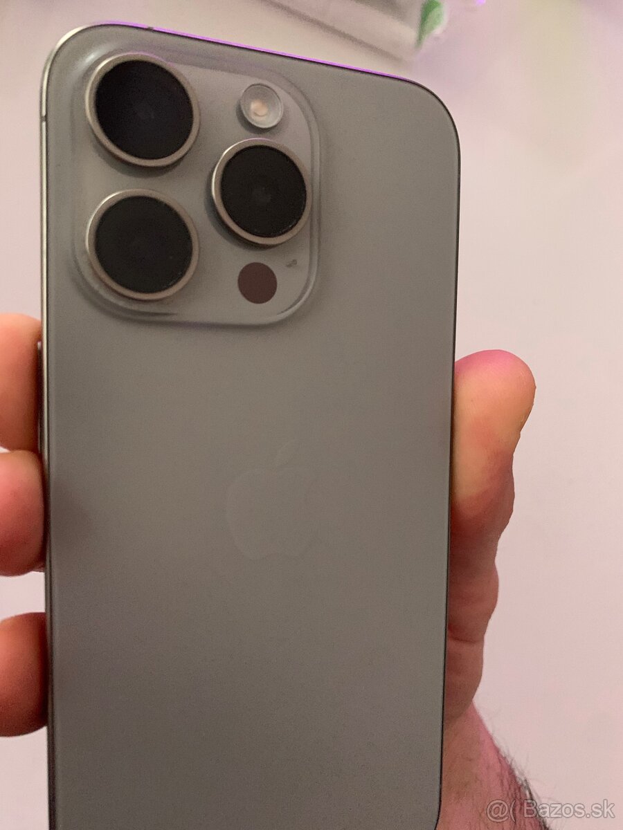 Iphone 15 pro Natural Titanium128GB - 7
