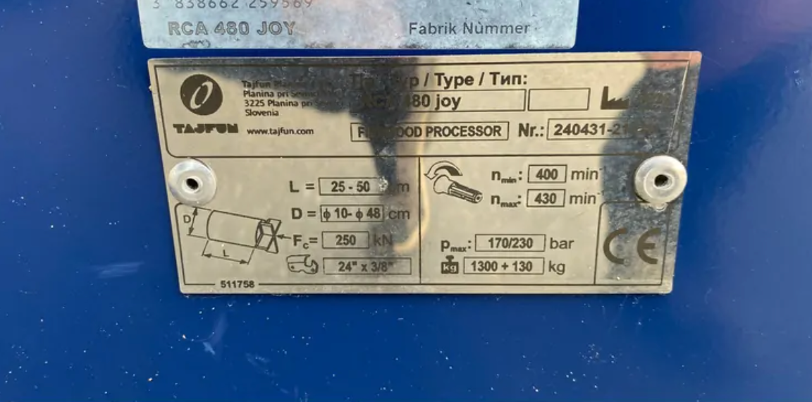 Stiepaci automat Tajfun RCA 480 JOY - 7