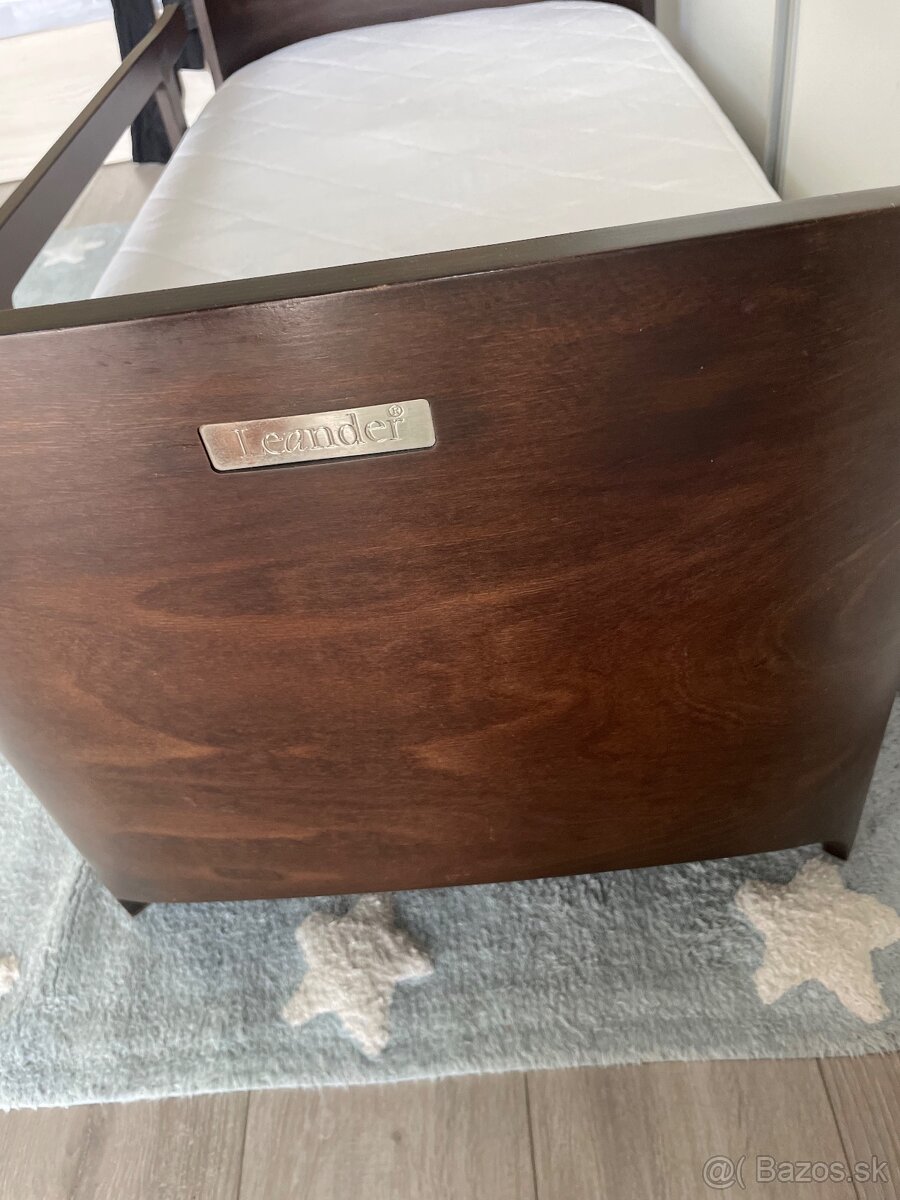 Drevená detská posteľ Leander - 7