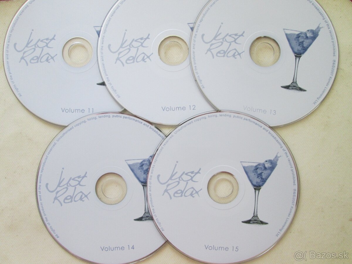 Hudobné kolekcie na CD bez obalov, - 7