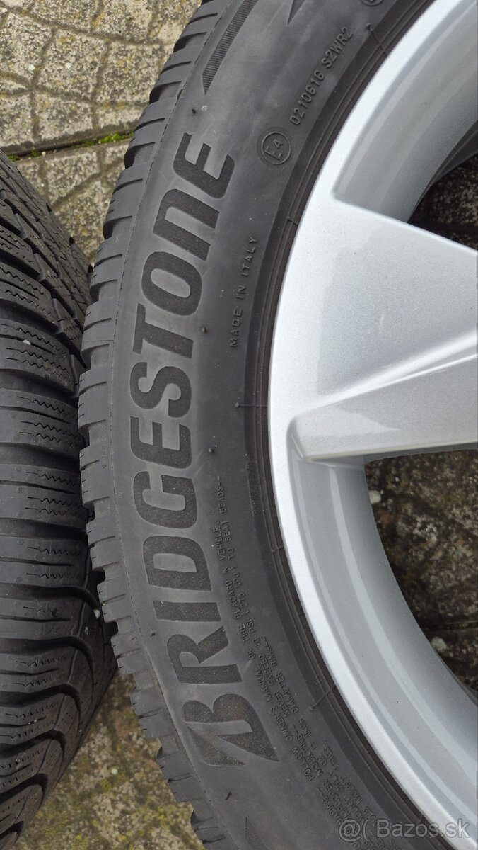 Predam alu disky origo.Škoda 5x100 R17 a zimne pneu. - 7