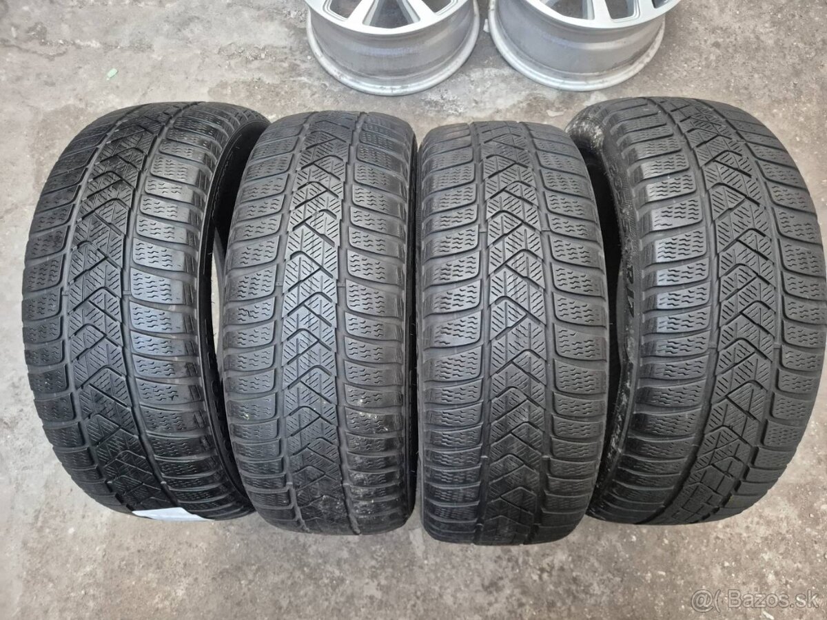 205/50 r17 zimné 4 ks PIRELLI dezén 5,1 - 4,6 mm DOT2021 - 7