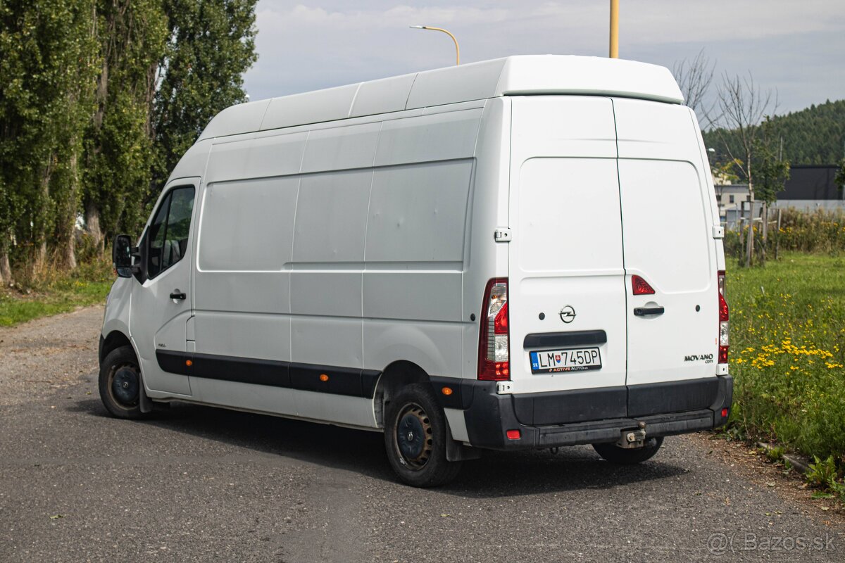 Opel Movano L3H2 92kW, Ťažné na 2.5t, Nezávislé kúrenie - 7