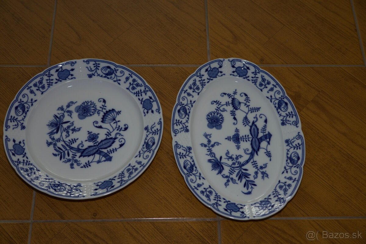 Jedálenská súprava Modrý Cibulák (komplet sada) - 7