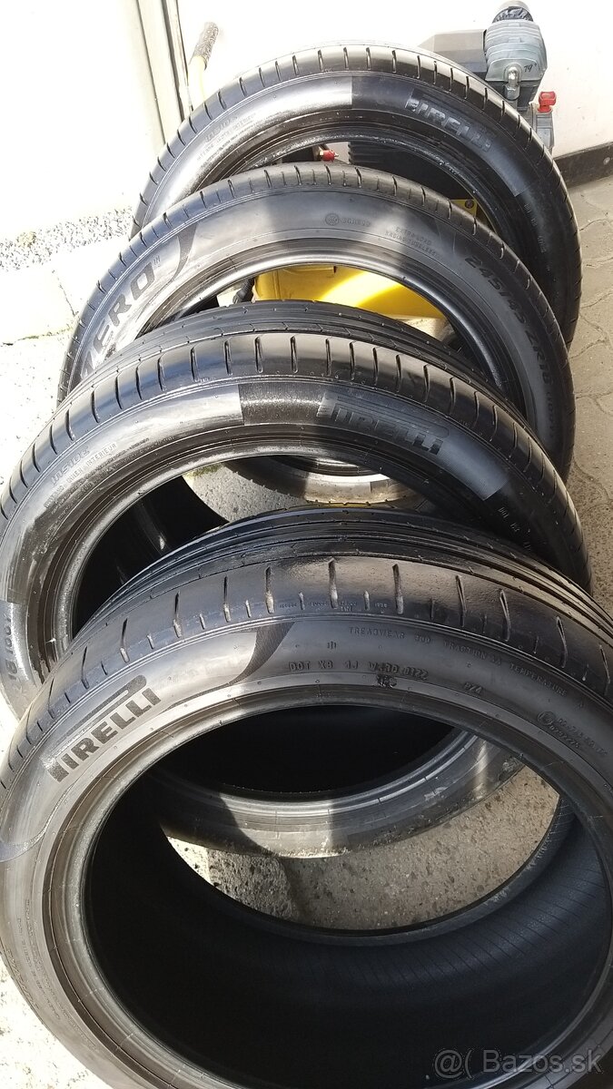 Predám Pirelli P-Zero 245/45/18 - 7