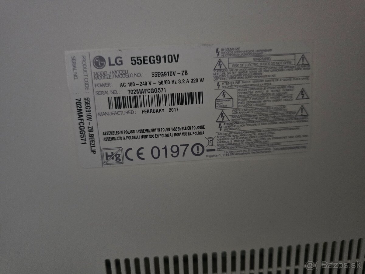 TV LG 55EG910V - 7