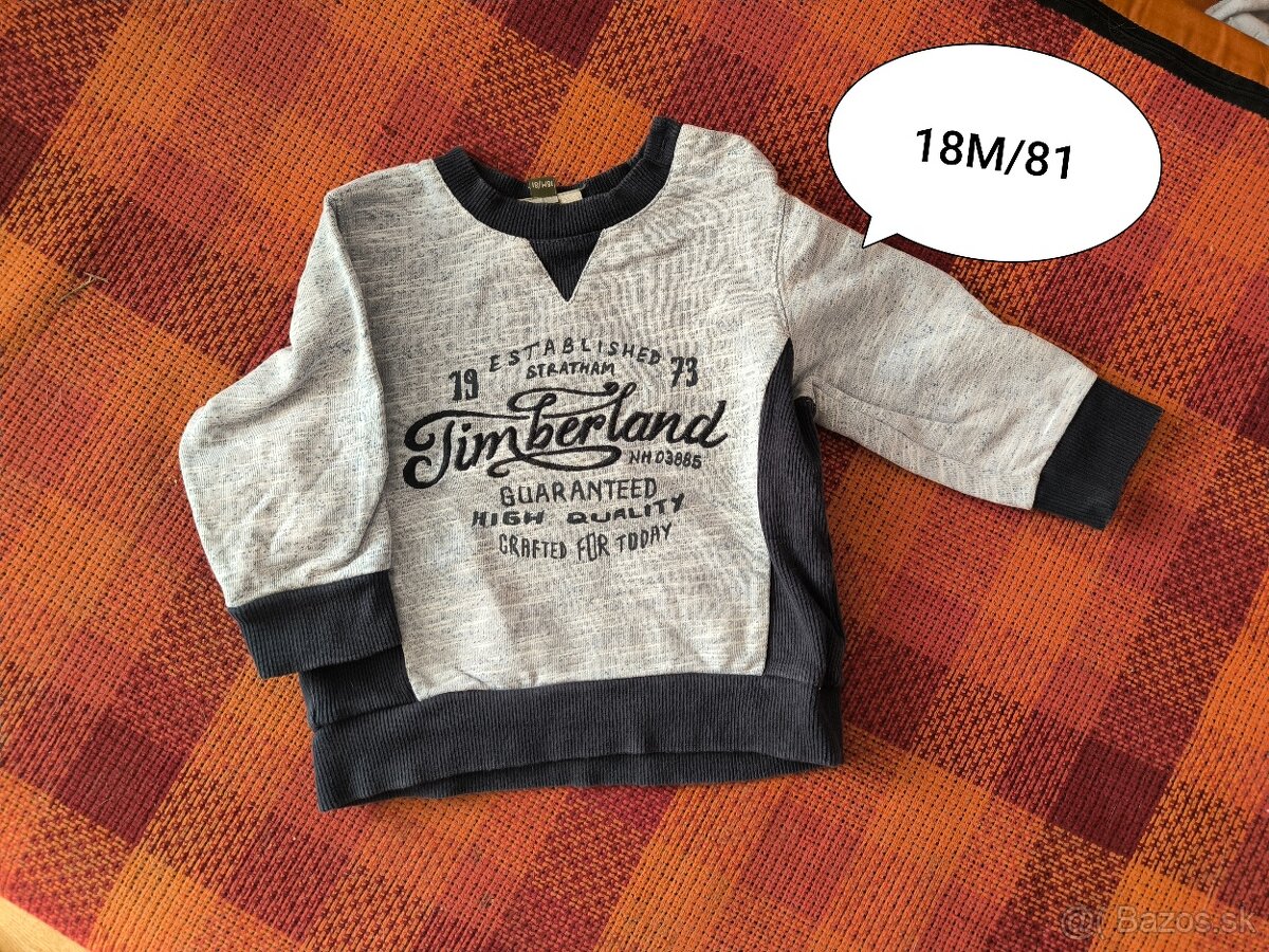 Chlapčenské mikiny 80-96 veľkosť - 7