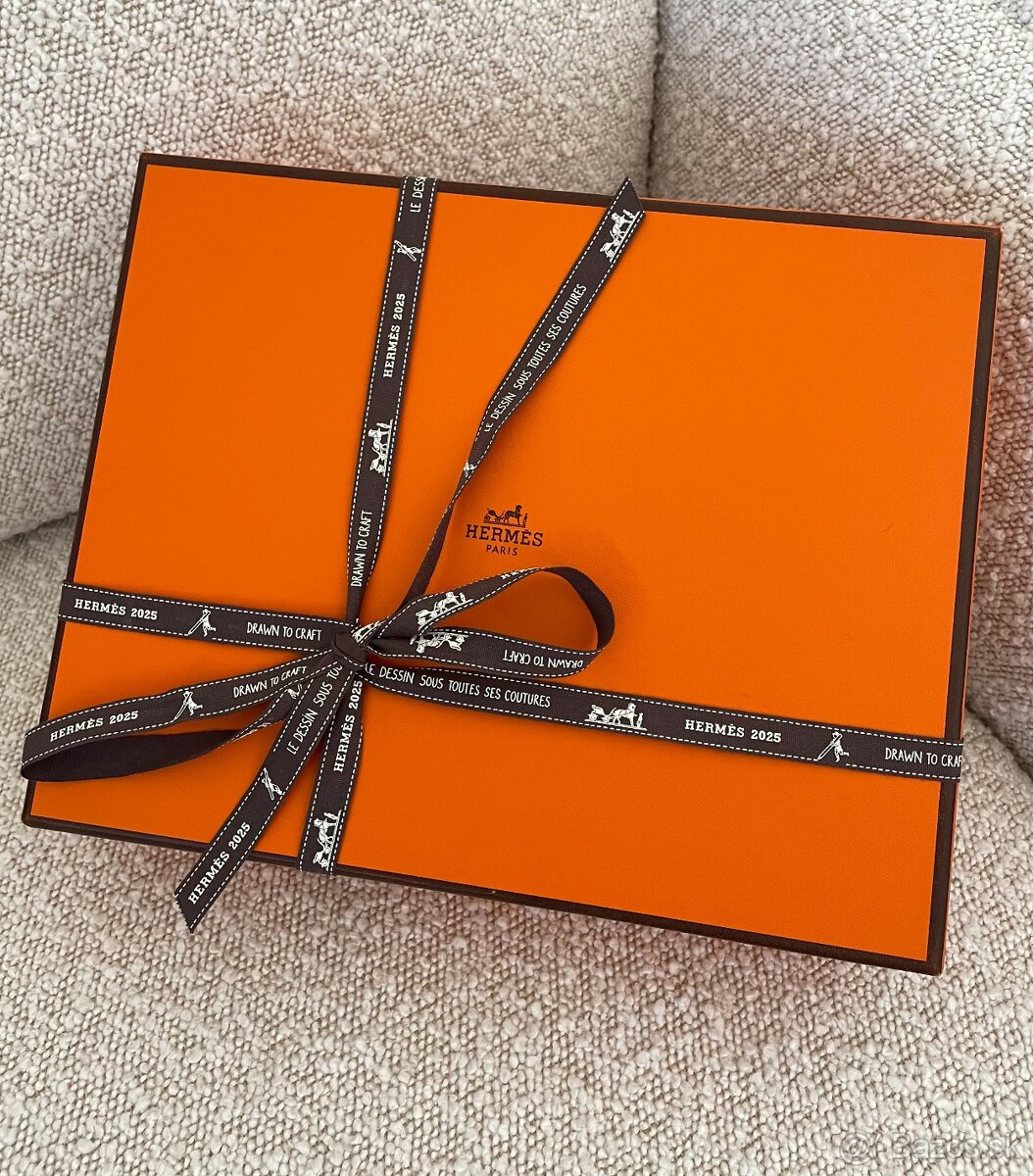 Originál Hermès Oran kožené šlapky, veľkosť 40 - ako nové - 7