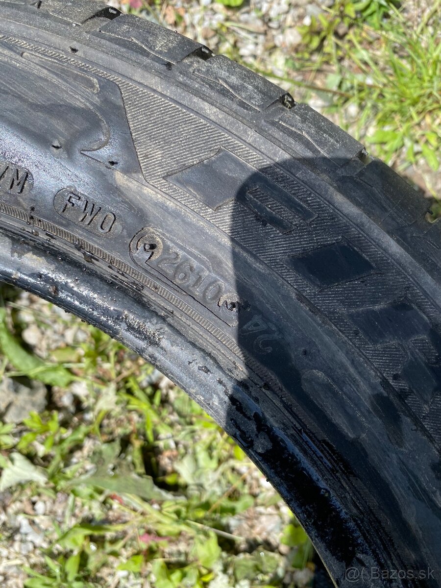 Predám 2ks letných pneumatik Firestone 255/45 R17 98W - 7