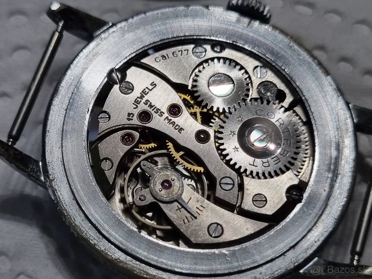 Náramkové hodinky,Cortébert. - 7