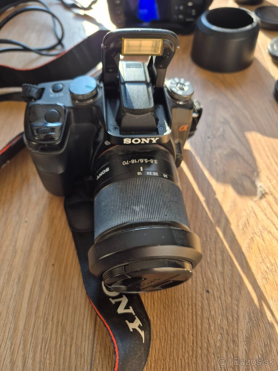 Profesionálny Full-frame set Sony Alpha A900 + A100 + 4 obje - 7