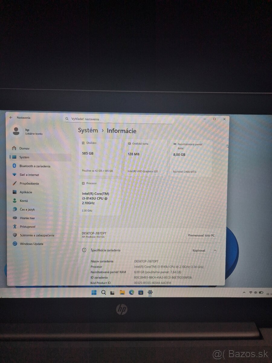 Hp probook 450 g6 - 7