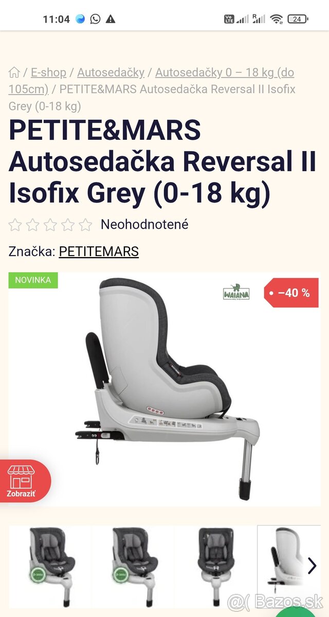 Petite and Mars autosedačka - 7