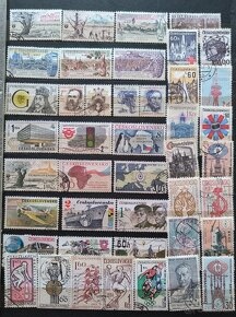 Poštové znánky Československo - 500ks - 7