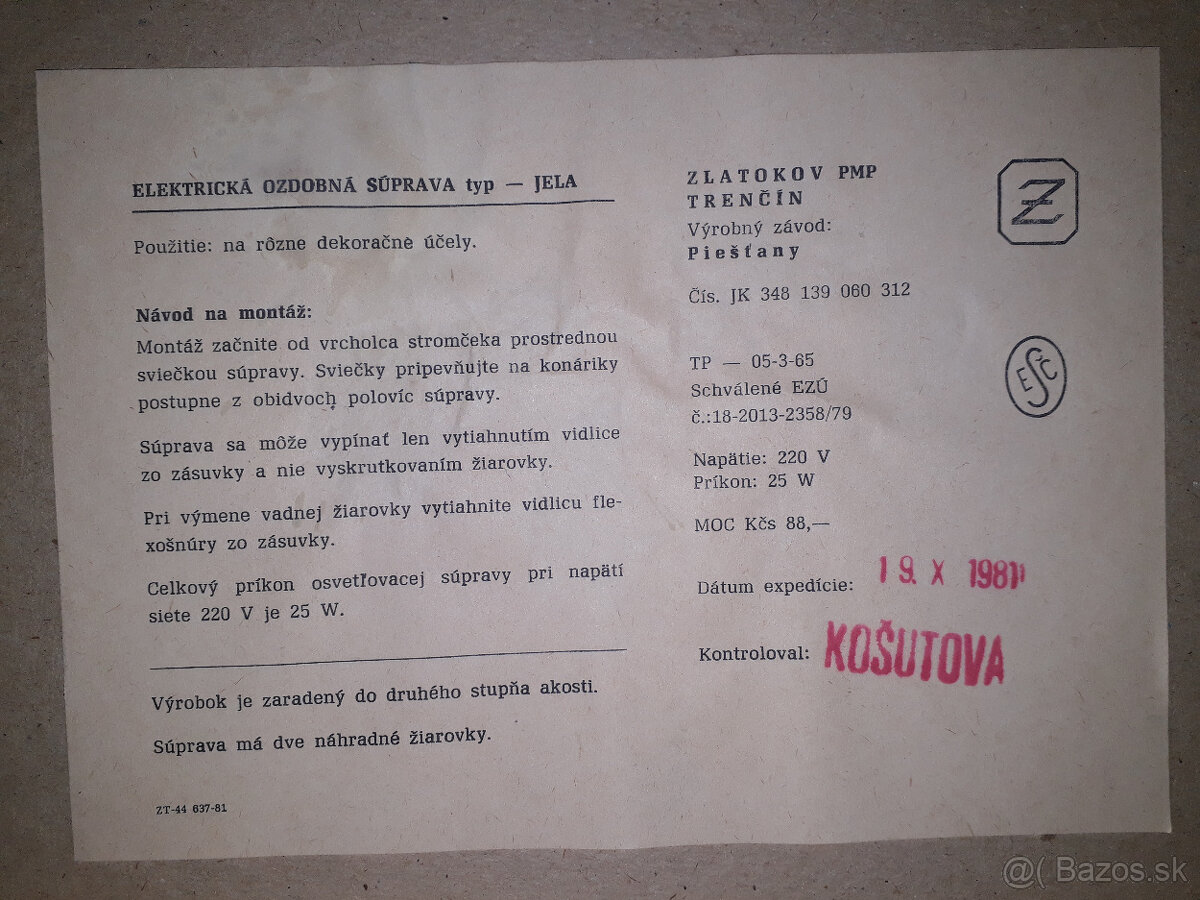 Retro sviečky na stromček - 7