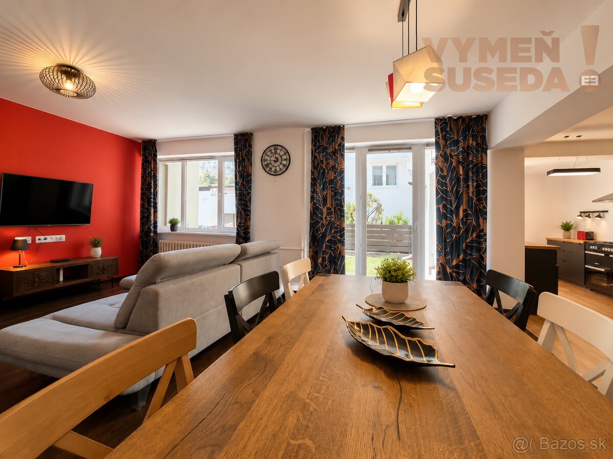 VYMEŇ SUSEDA – VÝNIMOČNÝ KOMPLETNE ZARIADENÝ 4 IZB. MEZONET – foto 12