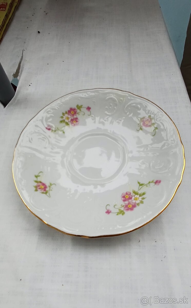 Podšálky retro porcelánové - 7